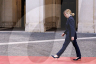 Palazzo Chigi - Giorgia Meloni incontra la presidente del Parlameto europeo Roberta Metsola