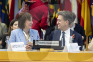 Rachel Reeves UK Chancellor of the Exchequer attends IMF Annuals