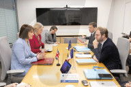 Rachel Reeves UK Chancellor of the Exchequer attends IMF Annuals