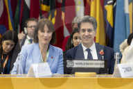 Rachel Reeves UK Chancellor of the Exchequer attends IMF Annuals