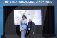 Rachel Reeves UK Chancellor of the Exchequer attends IMF Annuals