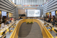 Rachel Reeves UK Chancellor of the Exchequer attends IMF Annuals