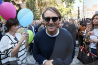 San Lazzaro di Savena, inaugurazione di Pass, taglia il nastro Roberto Mancini
