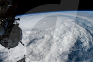 Hurricane Milton as seen from space