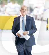 Guests arrive for Sunday with Laura Kuenssberg at the BBC, London, UK