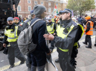 Protestors from Unite Against Racism's  counterprotest National Demo Stop Tommy Robinson - Stop the Far Right - supported by many Unions in Whitehall, Westminster, London, UK.