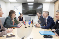 Rachel Reeves UK Chancellor of the Exchequer attends IMF Annuals