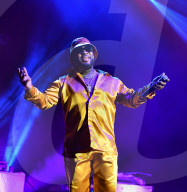 PLEASURE P entertains the folks at  the Chartway Arena at Old Dominion University in Norfolk, Virginia on 26  October  2024