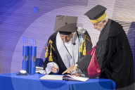 Auditorium IULM. Conferimento della laurea Honoris Causa a Giulio Repetti Mogol 