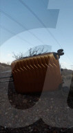Suitcase dropped from space lands without a scratch