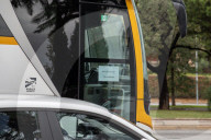 Barcelona - Bus drivers' strike in Spain