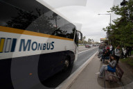 Barcelona - Bus drivers' strike in Spain