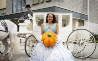 Cinderella pantomime launch at Fareham Live,  Fareham, Hampshire, UK.