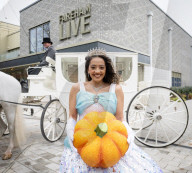 Cinderella pantomime launch at Fareham Live,  Fareham, Hampshire, UK.