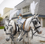 Cinderella pantomime launch at Fareham Live,  Fareham, Hampshire, UK.