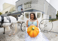 Cinderella pantomime launch at Fareham Live,  Fareham, Hampshire, UK.
