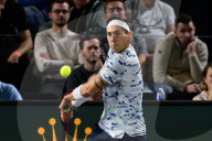 Tournoi de tennis ATP Masters 1000 de Paris (Paris Rolex Master ) à l'Accor Arena - Palais Omnisports de Paris-Bercy à Paris