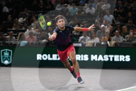 Tournoi de tennis ATP Masters 1000 de Paris (Paris Rolex Master ) à l'Accor Arena - Palais Omnisports de Paris-Bercy à Paris