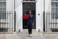 Rachel Reeves UK Chancellor of the Exchequer delivers the Autumn Budget 2024