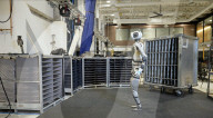 Robot does factory work autonomously