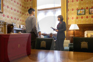 Rachel Reeves UK Chancellor of the Exchequer prepares to delivers the Autumn Budget 2024