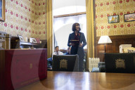 Rachel Reeves UK Chancellor of the Exchequer prepares to delivers the Autumn Budget 2024