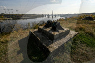 Khortytsia Island in autumn