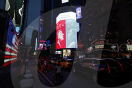 Scenes of debauchery in Times Square