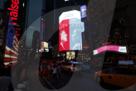 Scenes of debauchery in Times Square