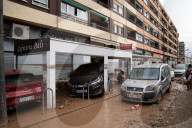 Spain, Destruction from the floods in Valencia