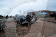 Spain, Destruction from the floods in Valencia