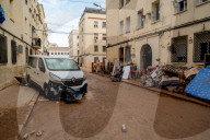 Spain, Destruction from the floods in Valencia