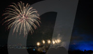 Ally Pally Firework display, Alexandra palace, London, Great Britain 
1st November 2024