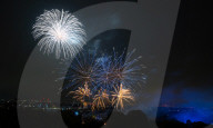 Ally Pally Firework display, Alexandra palace, London, Great Britain 
1st November 2024
