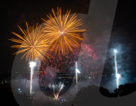 Ally Pally Firework display, Alexandra palace, London, Great Britain 
1st November 2024