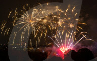 Ally Pally Firework display, Alexandra palace, London, Great Britain 
1st November 2024