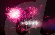 Ally Pally Firework display, Alexandra palace, London, Great Britain 
1st November 2024