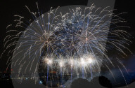 Ally Pally Firework display, Alexandra palace, London, Great Britain 
1st November 2024