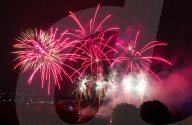 Ally Pally Firework display, Alexandra palace, London, Great Britain 
1st November 2024