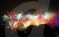 Ally Pally Firework display, Alexandra palace, London, Great Britain 
1st November 2024