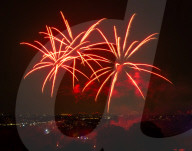 Ally Pally Firework display, Alexandra palace, London, Great Britain 
1st November 2024