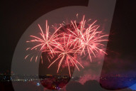 Ally Pally Firework display, Alexandra palace, London, Great Britain 
1st November 2024