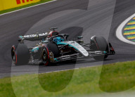 Essaies Grand Prix Formule 1 (F1) du Brésil sur le circuit d'Interlagos à Sao Paulo