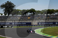 Essaies Grand Prix Formule 1 (F1) du Brésil sur le circuit d'Interlagos à Sao Paulo