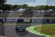 Essaies Grand Prix Formule 1 (F1) du Brésil sur le circuit d'Interlagos à Sao Paulo