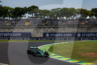 Essaies Grand Prix Formule 1 (F1) du Brésil sur le circuit d'Interlagos à Sao Paulo