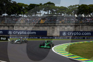 Essaies Grand Prix Formule 1 (F1) du Brésil sur le circuit d'Interlagos à Sao Paulo