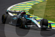 Essaies Grand Prix Formule 1 (F1) du Brésil sur le circuit d'Interlagos à Sao Paulo