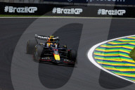 Essaies Grand Prix Formule 1 (F1) du Brésil sur le circuit d'Interlagos à Sao Paulo