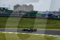 Essaies Grand Prix Formule 1 (F1) du Brésil sur le circuit d'Interlagos à Sao Paulo